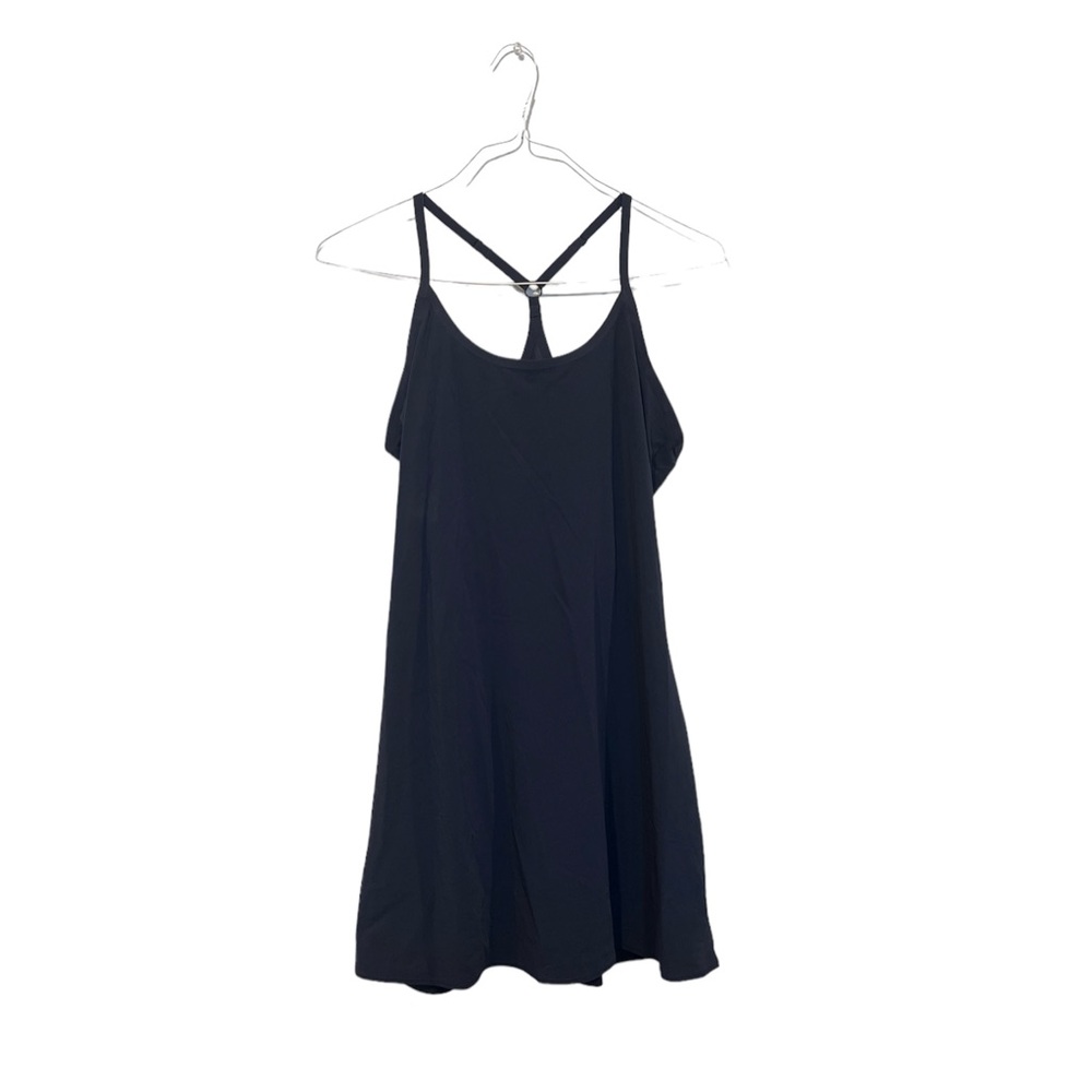 Outdoor Voices Women’s The Exercise Dress Navy Blue Tennis Sleeveless‎ Sz L NEW